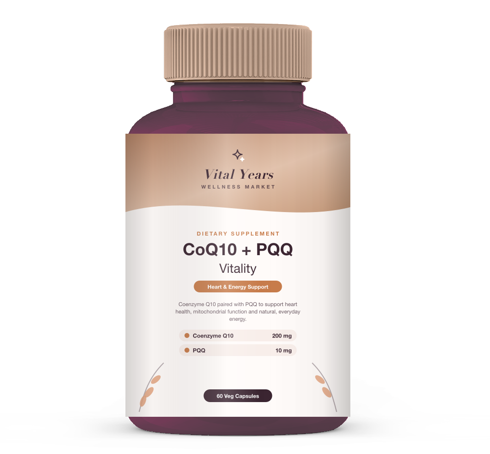 CoQ10 + PQQ Vitality